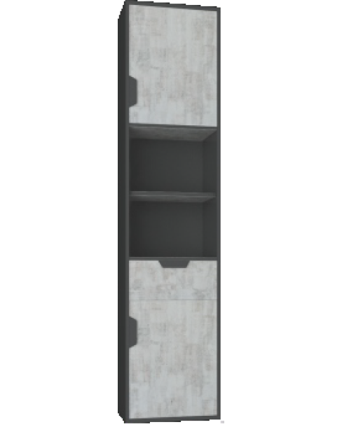 Nola Na5 ifjúsági bútor - polcos ajtós szekrény