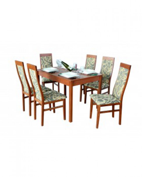Betti étkezőgarnitúra - Panna asztal + 6 szék - gazdag színválaszték!