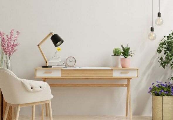 Home Office a nappaliban